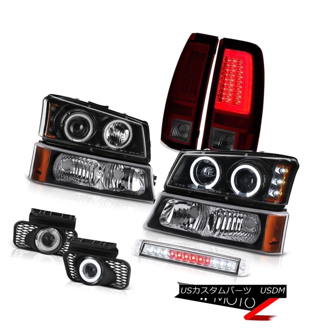 ヘッドライト 2003-2006 Chevy Silverado Tail Lights Roof Cab Light Bumper Foglights Headlights 2003-2006シボレーシルバラードテールライトルーフキャブライトバンパーフォグライトヘッドライト 【並行輸入品】