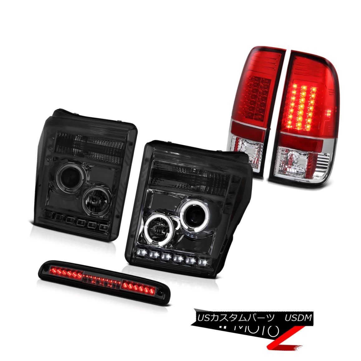 ヘッドライト 2011-2016 F350 Platinum Roof Cab Lamp Bloody Red Tail Lamps Projector Headlights 2011-2016 F350プラチナルーフキャブ・ランプブラッディ・レッド・テールランププロジェクター・ヘッドライト 【並行輸入品】｜カスタムパーツ WORLD倉庫