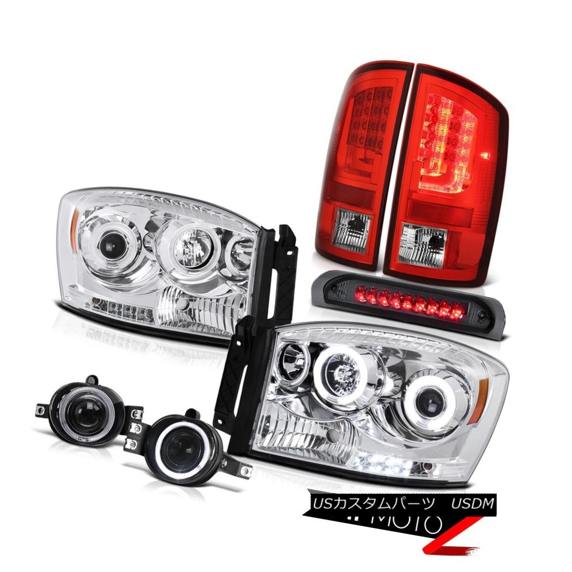 ヘッドライト 2007-2008 Dodge Ram 1500 ST Tail Brake Lamps Headlights Fog Roof Lamp Light Bar 2007-2008ダッジラム1500 STテールブレーキランプヘッドライトフォグ屋根ランプライトバー 【並行輸入品】
