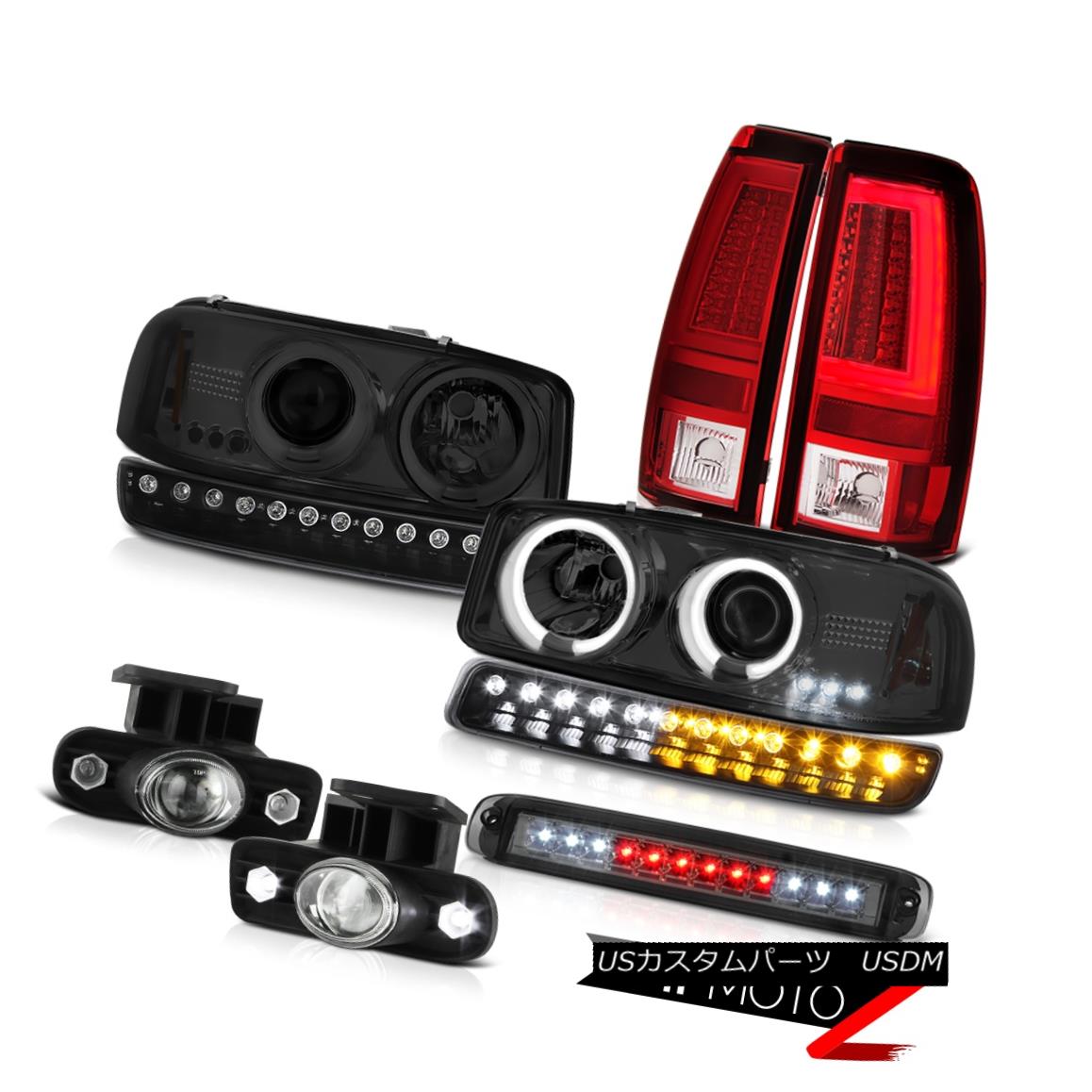 ヘッドライト 99 02 Gmc Sierra Taillamps 3rd Brake Lamp Turn Signal Fog Lights Ccfl Headlights 99 02 Gmc Sierra Taillamps 3rdブレーキランプターンシグナルフォグライトccflヘッドライト Makharyacargo Com