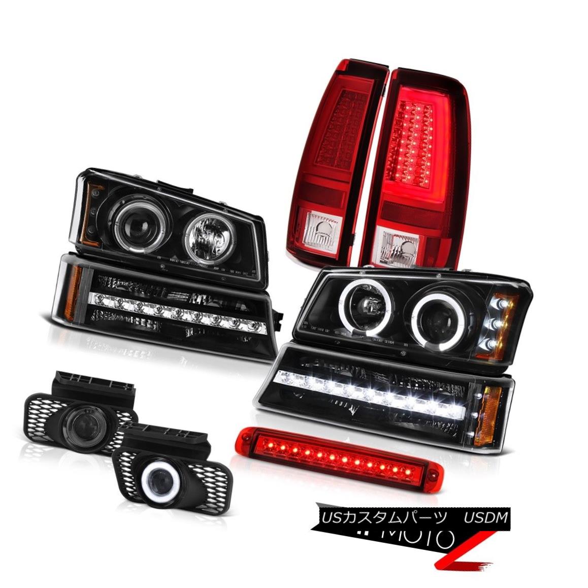 ヘッドライト 03 04 05 06 Silverado 1500 Tail Lights Roof Cab Lamp Fog Bumper Headlamps LED 03 04 05 06 Silverado 1500テールライトルーフキャブランプフォグバンパーヘッドランプLED 【並行輸入品】 85,124円