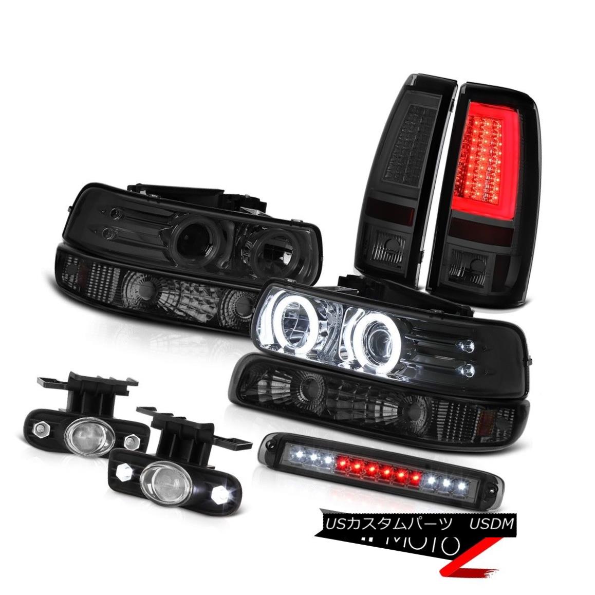 ヘッドライト 99-02 Silverado LS Taillamps Roof Brake Lamp Parking Headlamps Foglamps CCFL Rim 99-02 Silverado LS Taillamps屋根用ブレーキランプパーキングヘッドランプフォグランプCCFLリム 【並行輸入品】｜カスタムパーツ WORLD倉庫