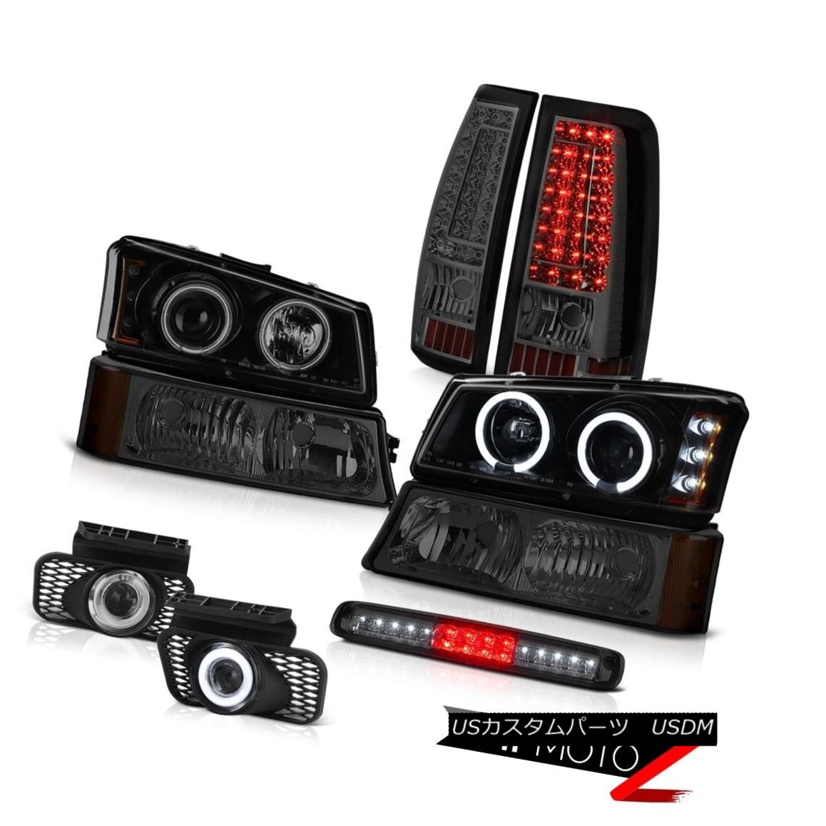 ヘッドライト 03-06 Chevy Silverado 3RD Brake Light Fog Lights Tail Bumper Projector Headlamps 03-06 Chevy Silverado 3RDブレーキライトフォグライトテールバンパープロジェクターヘッドランプ 【並行輸入品】
