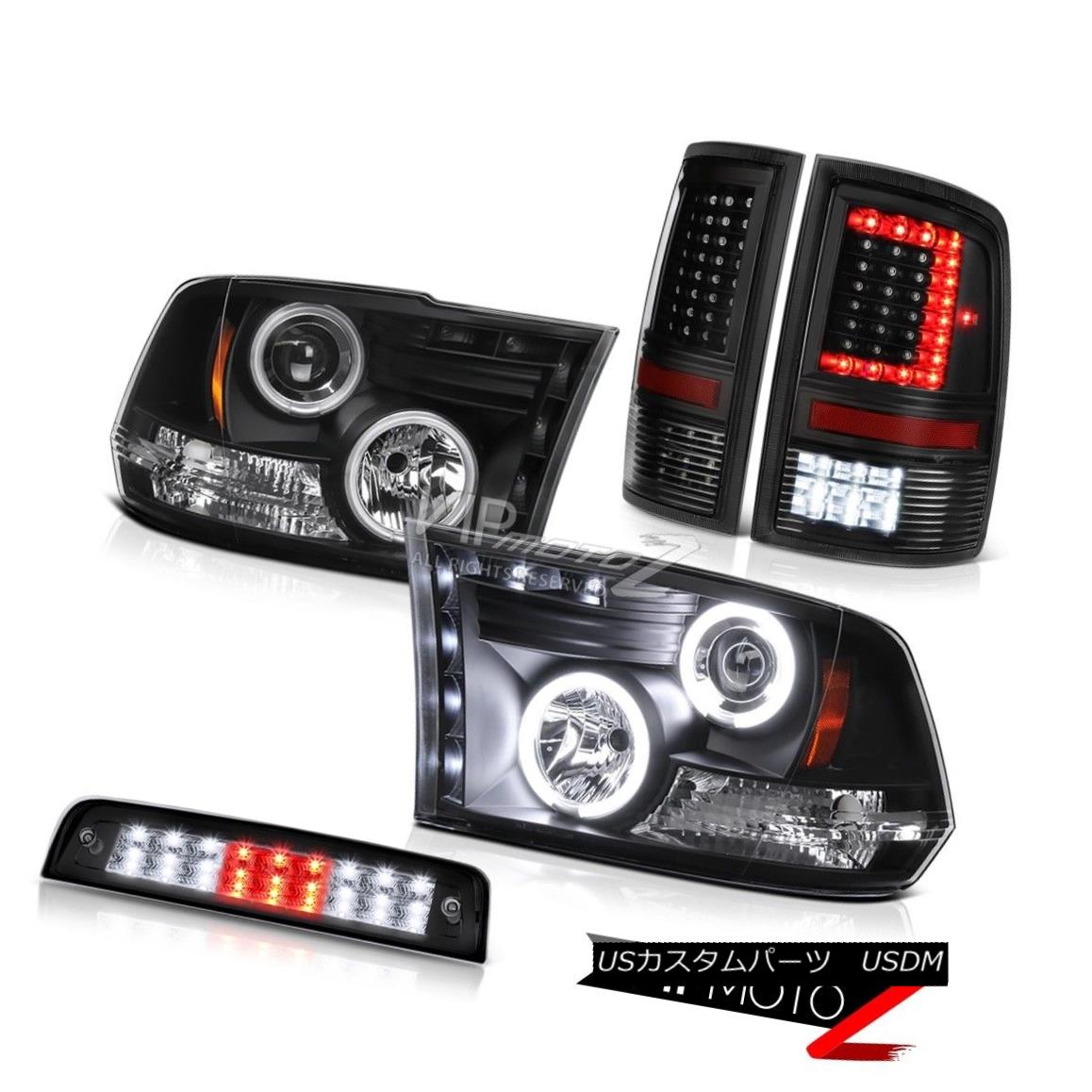ヘッドライト 09-16 17 18 Dodge RAM 1500 Brake Light Tail Lamps Head Replacement Assembly SET 09-16 17 18ダッジRAM 1500ブレーキライトテールランプヘッド交換アセンブリSET 【並行輸入品】