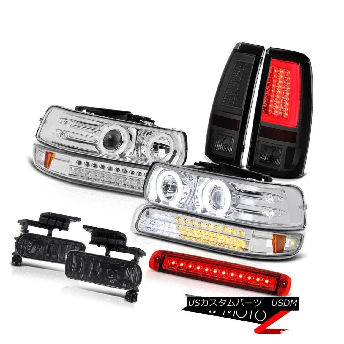 ヘッドライト 99-02 Silverado 5.3L Tail Lamps High Stop Lamp Parking Headlights Foglamps LED 99-02 Silverado 5.3LテールランプハイストップランプパーキングヘッドライトフォグランプLED 【並行輸入品】