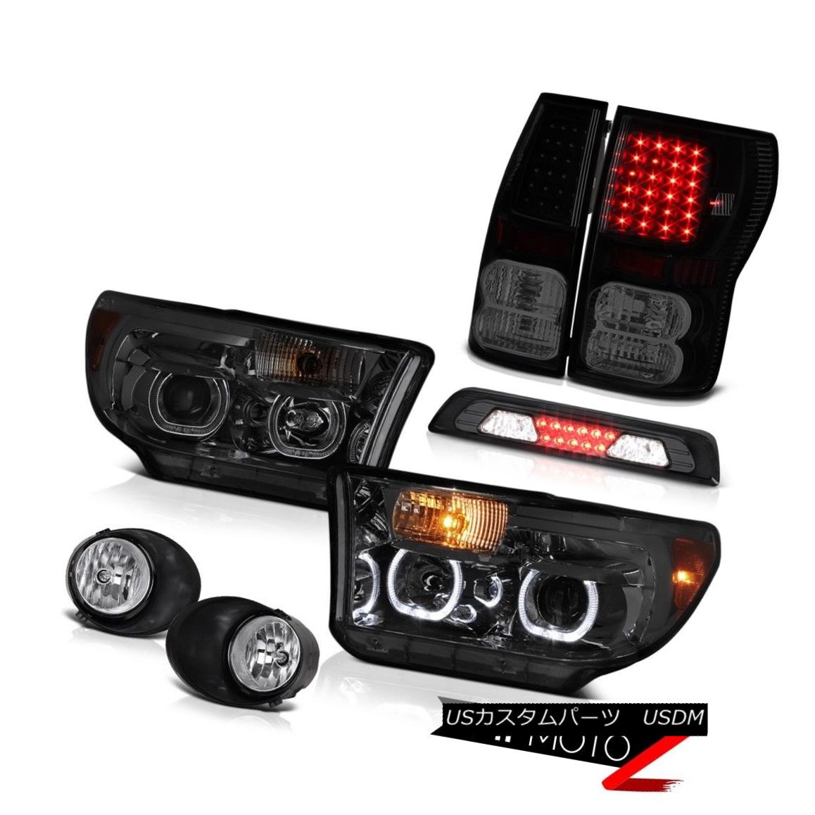 ヘッドライト 07-13 Toyota Tundra SR5 Smokey Headlights Foglights Roof Cargo Lamp Taillights 07-13トヨタ・トンドラSR5スモーキー・ヘッドライトフォグライト屋根貨物ランプ・テールライト 【並行輸入品】