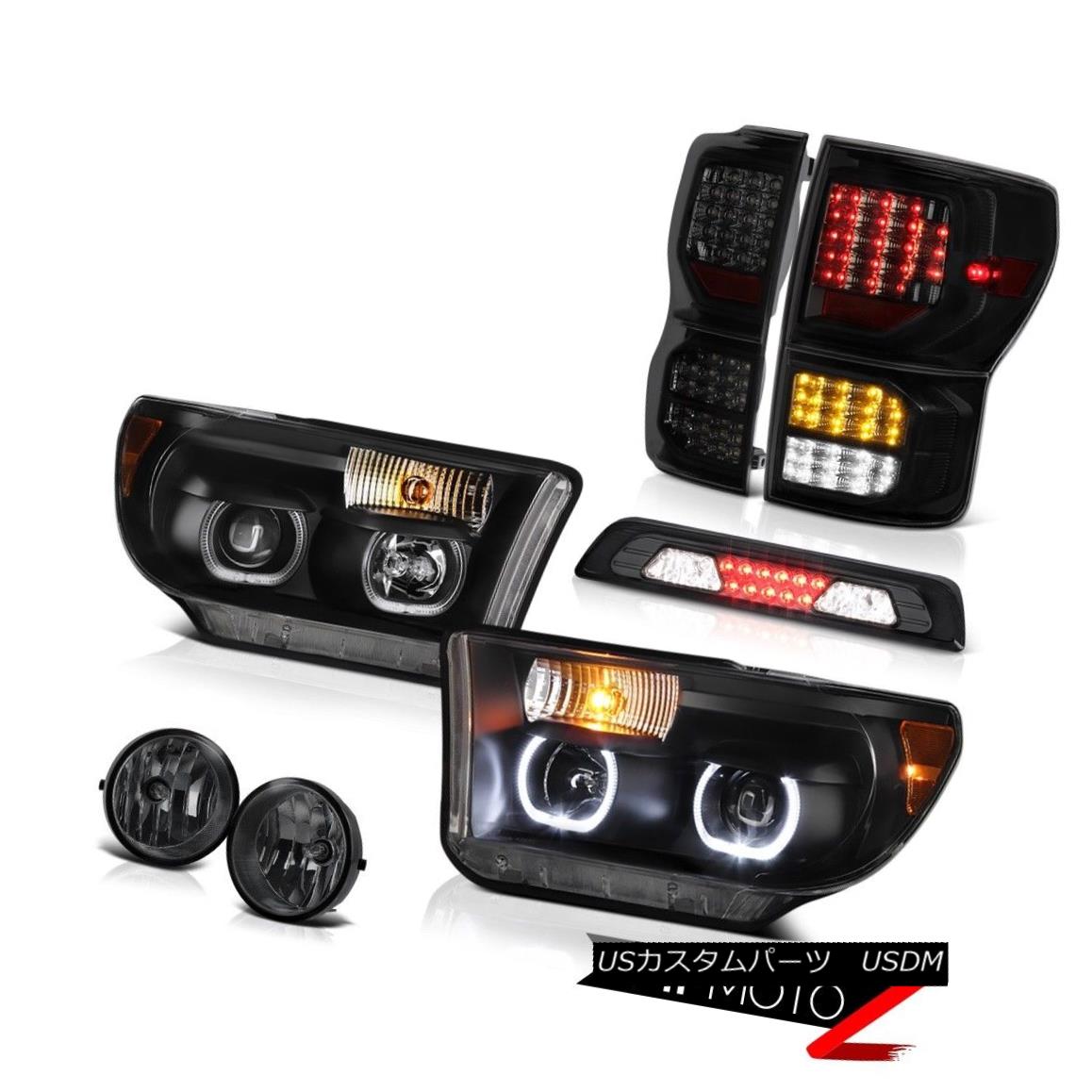 ヘッドライト 07-13 Toyota Tundra SR5 Roof Cab Lamp Fog Lamps Tail Brake Lights Headlamps LED 07-13トヨタ・トンドラSR5ルーフキャブ・ランプフォグランプテール・ブレーキライトヘッドランプLED 【並行輸入品】