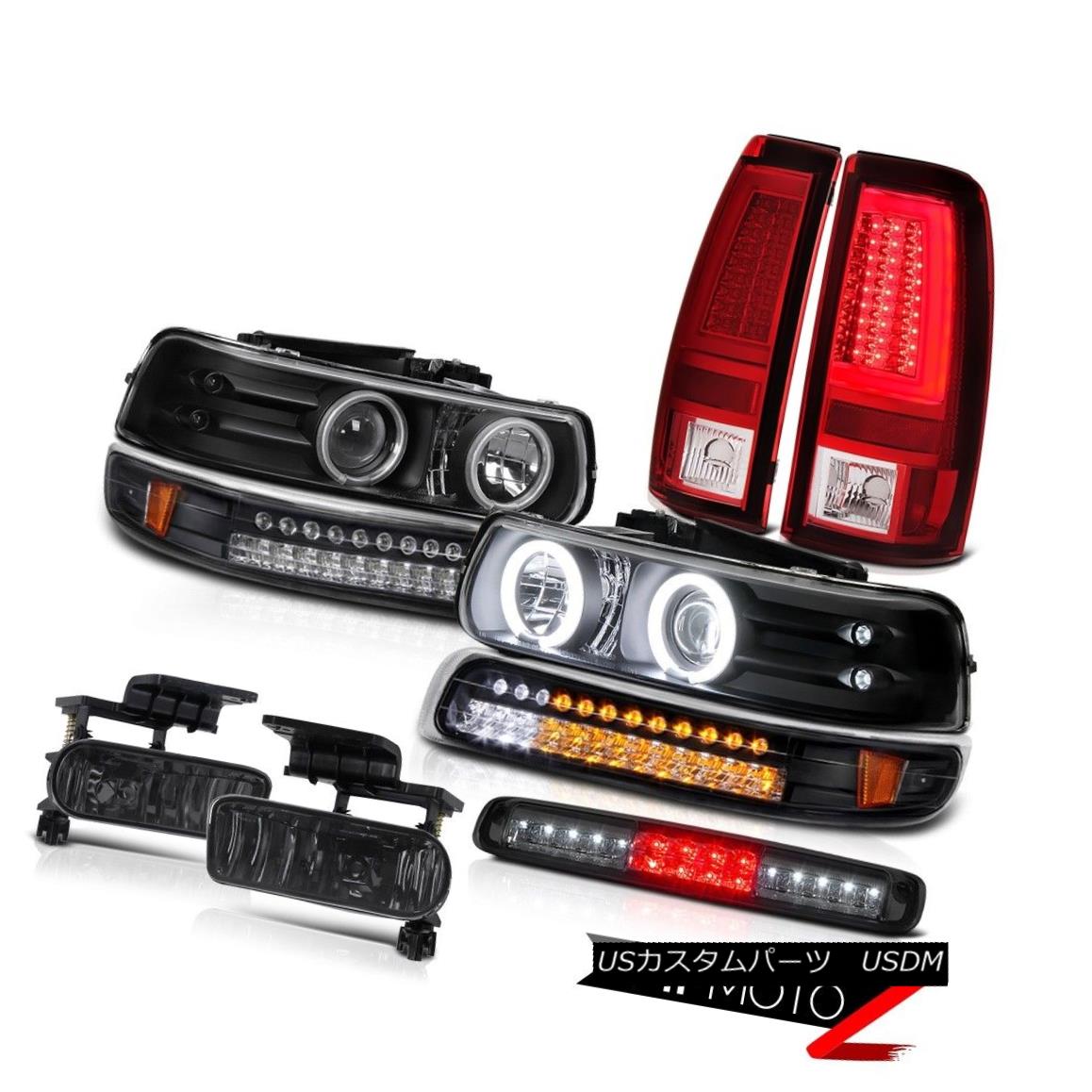 ヘッドライト 1999-2002 Silverado 5.3L Tail Lamps High Stop Light Foglamps Bumper Headlights 1999-2002 Silverado 5.3Lテールランプハイストップライトフォグランプバンパーヘッドライト 【並行輸入品】