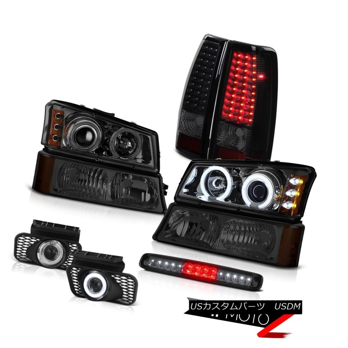 ヘッドランプ 03 06 Silverado Parking Lamp 3rd Brake Euro Chrome Foglamps Taillamps Headlights 03 06 Silverado自動車駐車場三頭3rdブレーキeuro Chrome Foglampsタイルランプヘッドライト Psp3kk Pl
