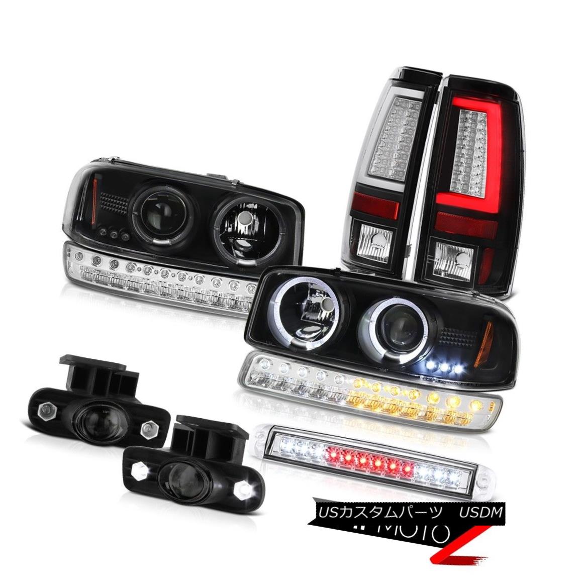 ヘッドライト 99-02 Sierra SLt Tail Lights Roof Cab Lamp Fog Lamps Signal Light Headlights LED 99-02 Sierra SLtテールライトルーフキャブランプフォグランプ信号ライトヘッドライトLED 【並行輸入品】