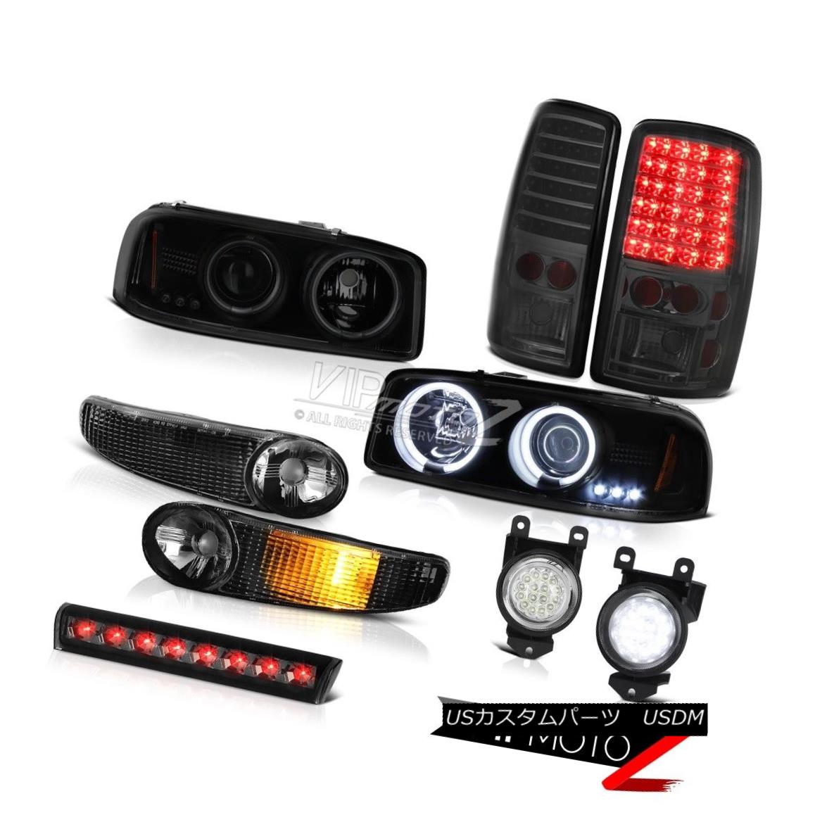ヘッドライト Halo CCFL Headlamp Bumper Signal Rear LED Tail Light Fog Brake Cargo 01-06 Yukon Halo CCFLヘッドランプバンパーシグナルリアLEDテールライトフォグブレーキカーゴ01-06ユーコン 【並行輸入品】|カスタムパーツ WORLD倉庫