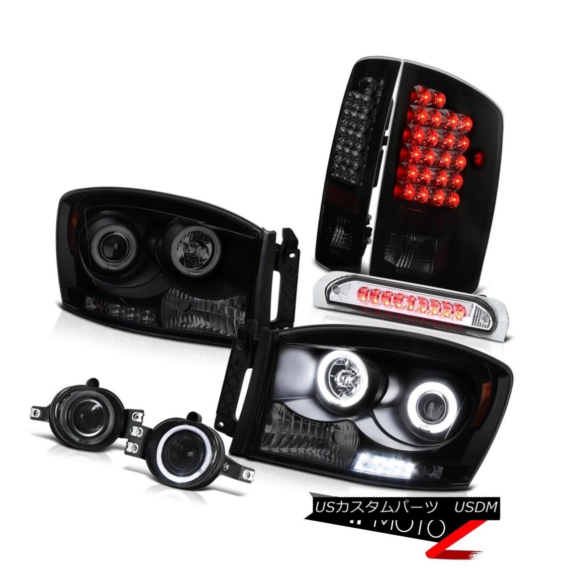 ヘッドライト 06 Ram 1500 2500 3500 Angel Eye Headlamps Wiring Switch Foglights 3RD Cab Lights 06ラム1500 2500 3500エンジェルアイヘッドランプ配線スイッチフォグライト3RDキャブライト 【並行輸入品】