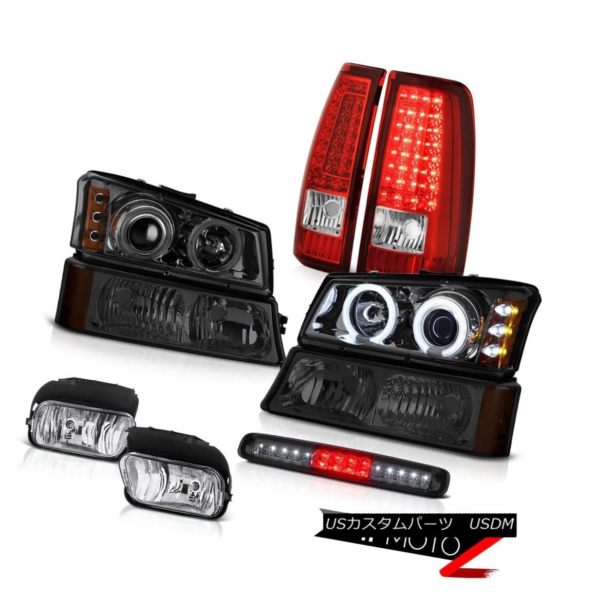 ヘッドライト 03-06 Silverado 1500 Third Brake Light Foglamps Red Rear Lamps Signal Headlights 03-06 Silverado 1500第3ブレーキライトフォグランプレッドリアライトシグナルヘッドライト 【並行輸入品】