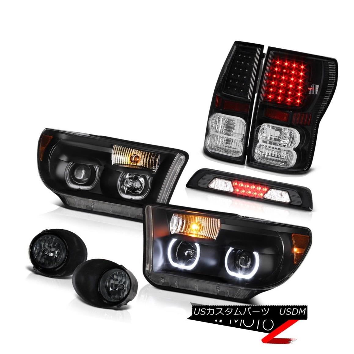 ヘッドライト 2007-2013 Toyota Tundra SR5 Headlamps Fog Lamps 3RD Brake Light Tail Lamps LED 2007-2013トヨタトンドラSR5ヘッドランプフォグランプ3RDブレーキライトテールランプLED 【並行輸入品】