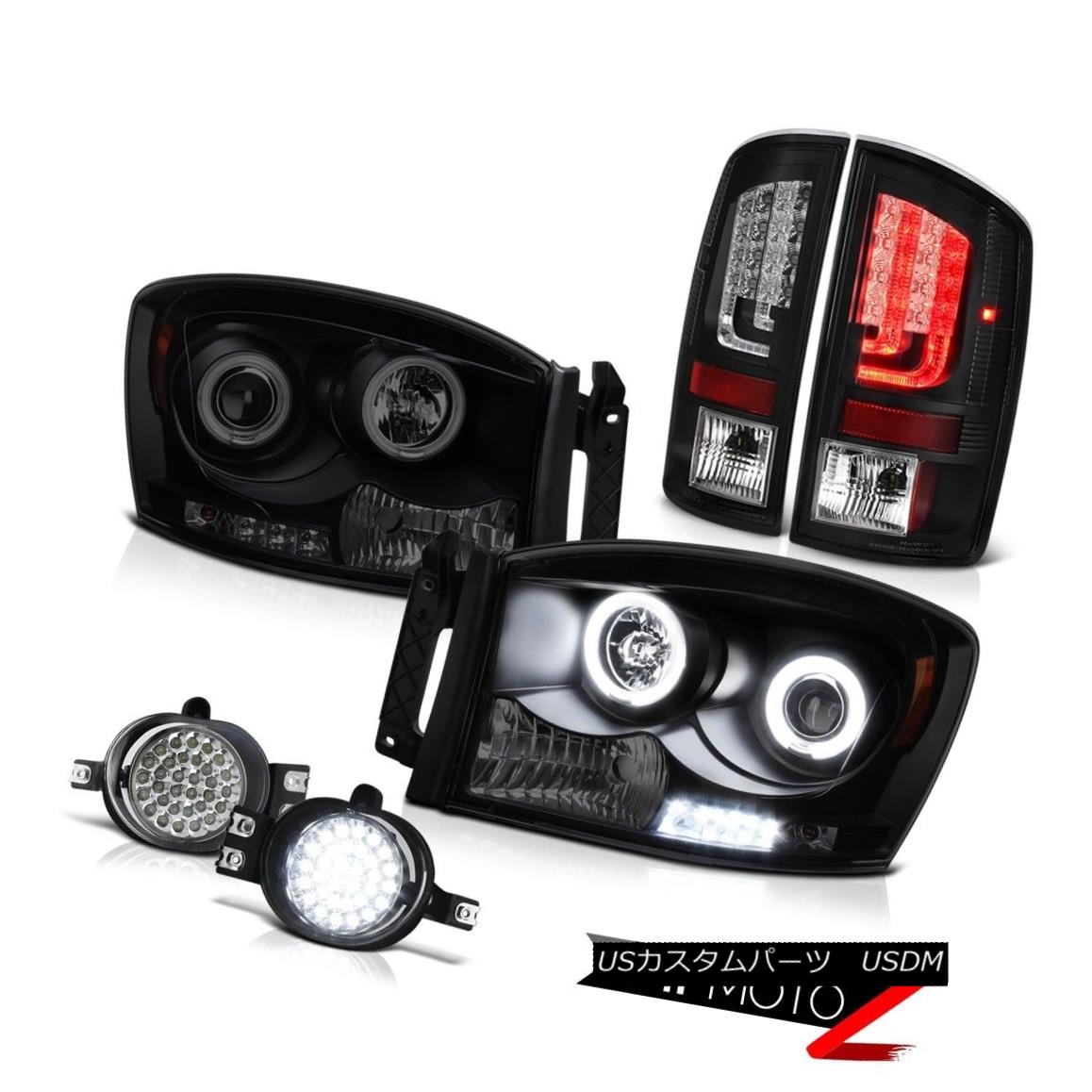 ヘッドライト 07-08 Dodge Ram 1500 4.7L Taillights Headlamps Fog Lights Ccfl Halo SMD NeweST 07-08ダッジラム1500 4.7Lターンライトヘッドランプ霧ライトCcfl Halo SMD NeweST 【並行輸入品】｜カスタムパーツ WORLD倉庫