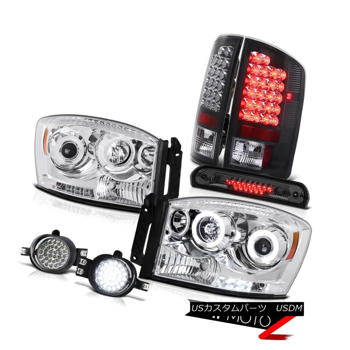 ヘッドライト [BRIGHTEST] CCFL Headlights LED Tail Lights Trim Fog 2006 Dodge Ram TurboDiesel [明るい] CCFLヘッドライトLEDテールライトトリムフォグ2006 Dodge Ram TurboDiesel 【並行輸入品】｜カスタムパーツ WORLD倉庫