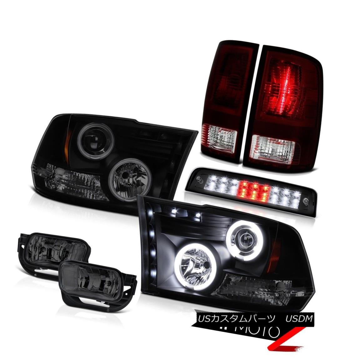 ヘッドライト 2010-2018 Ram 2500 6.7L Black Roof Cab Lamp Foglamps Taillights Headlights SMD 2010-2018 Ram 2500 6.7Lブラックルーフキャブ・ランプフォグランプ・テールライトヘッドライトSMD 【並行輸入品】