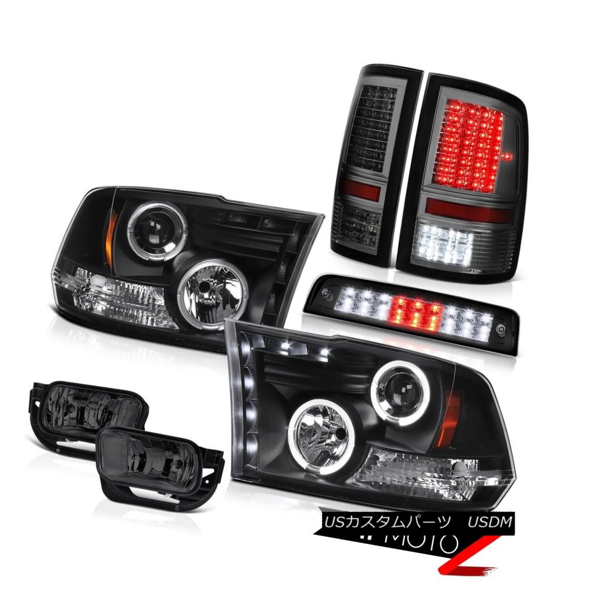 ヘッドライト 2010-2018 Ram 3500 5.7L 3RD Brake Lamp Smoked Tail Lights Fog Lamps Headlights 2010-2018 Ram 3500 5.7L 3RDブレーキランプスモークテールライトフォグランプヘッドライト 【並行輸入品】