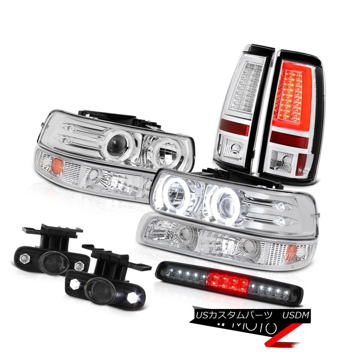 ヘッドライト 99-02 Silverado LS Tail Lamps Headlamps Roof Cargo Light Signal Fog Lamps LED 99-02 Silverado LSテールランプヘッドランプ屋根カーゴライト信号フォグランプLED 【並行輸入品】