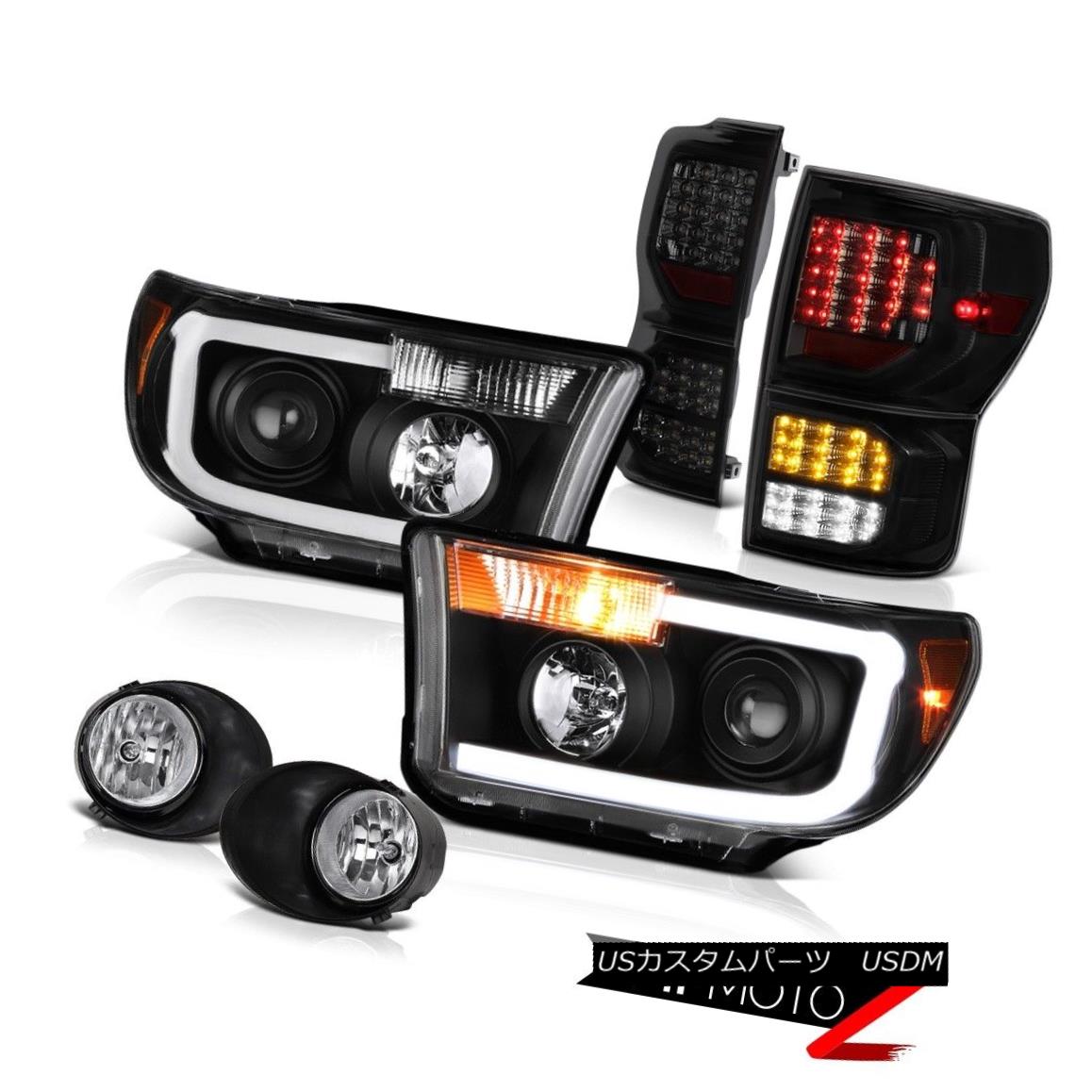 ヘッドライト 07-13 Toyota Tundra Platinum Taillamps Headlights Euro Clear Foglights Newest 07-13トヨタ・トンドラ・プラチナ・タイルランプヘッドライトユーロクリアフォグライト最新 【並行輸入品】｜カスタムパーツ WORLD倉庫
