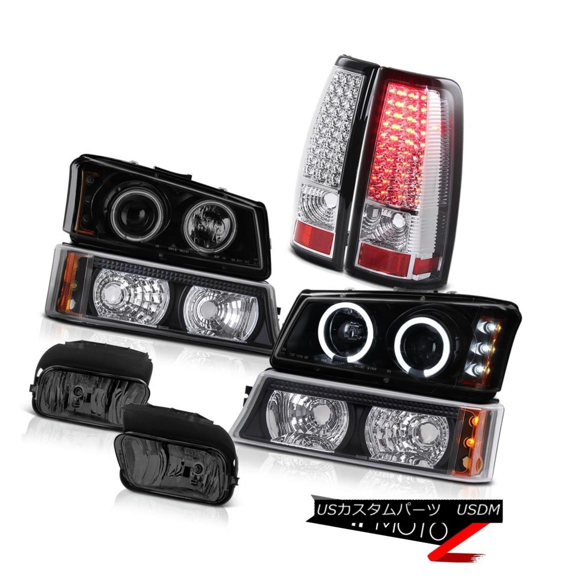ヘッドライト Halo Rim Headlight Black Parking Rear Lights Driving Foglight 05 06 Silverado WT Halo RimヘッドライトブラックパーキングリアライトFoglight 05 06 Silverado WT 【並行輸入品】｜カスタムパーツ WORLD倉庫