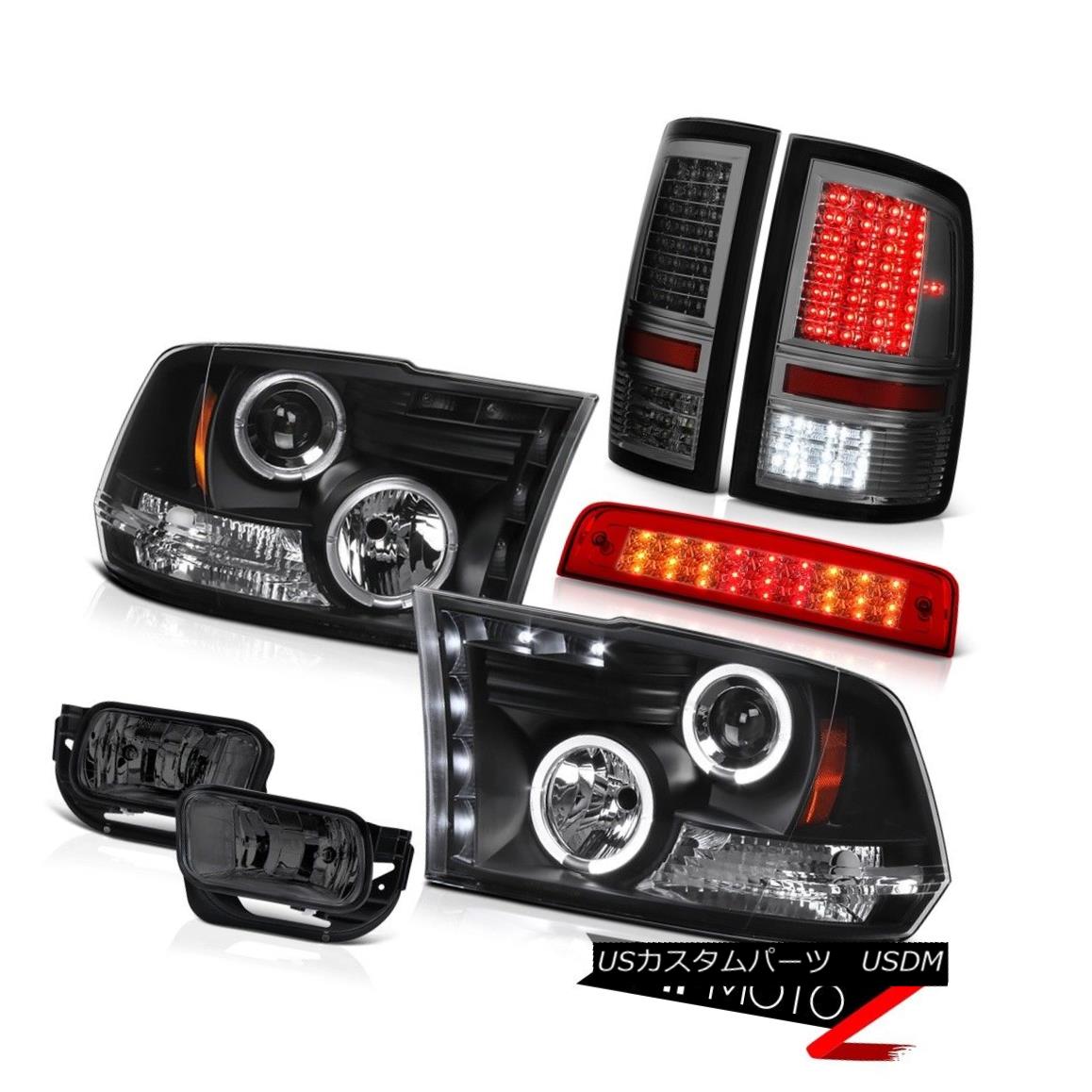 ヘッドライト 09-18 Ram 3500 Turbodiesel 3RD Brake Light Taillamps Fog Lights Headlights LED 09-18ラム3500ターボディーゼル3RDブレーキライトテールランプフォグライトヘッドライトLED 【並行輸入品】