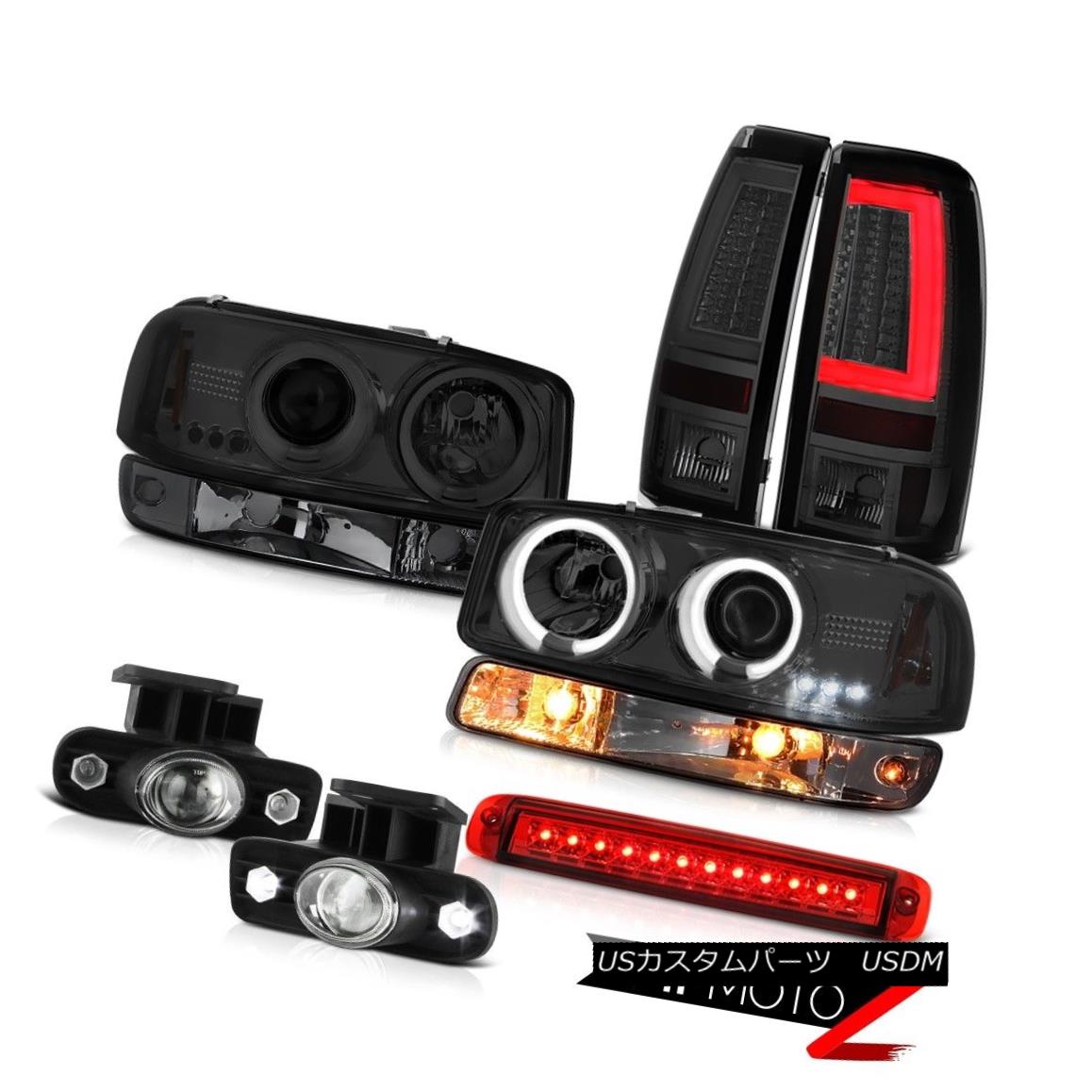 ヘッドライト 99-02 Sierra 4.3L Tail Lamps High Stop Lamp Signal Fog CCFL Headlamps Angel Eyes 99-02 Sierra 4.3LテールランプハイストップランプシグナルフォグCCFLヘッドランプエンジェルアイズ 【並行輸入品】|カスタムパーツ WORLD倉庫