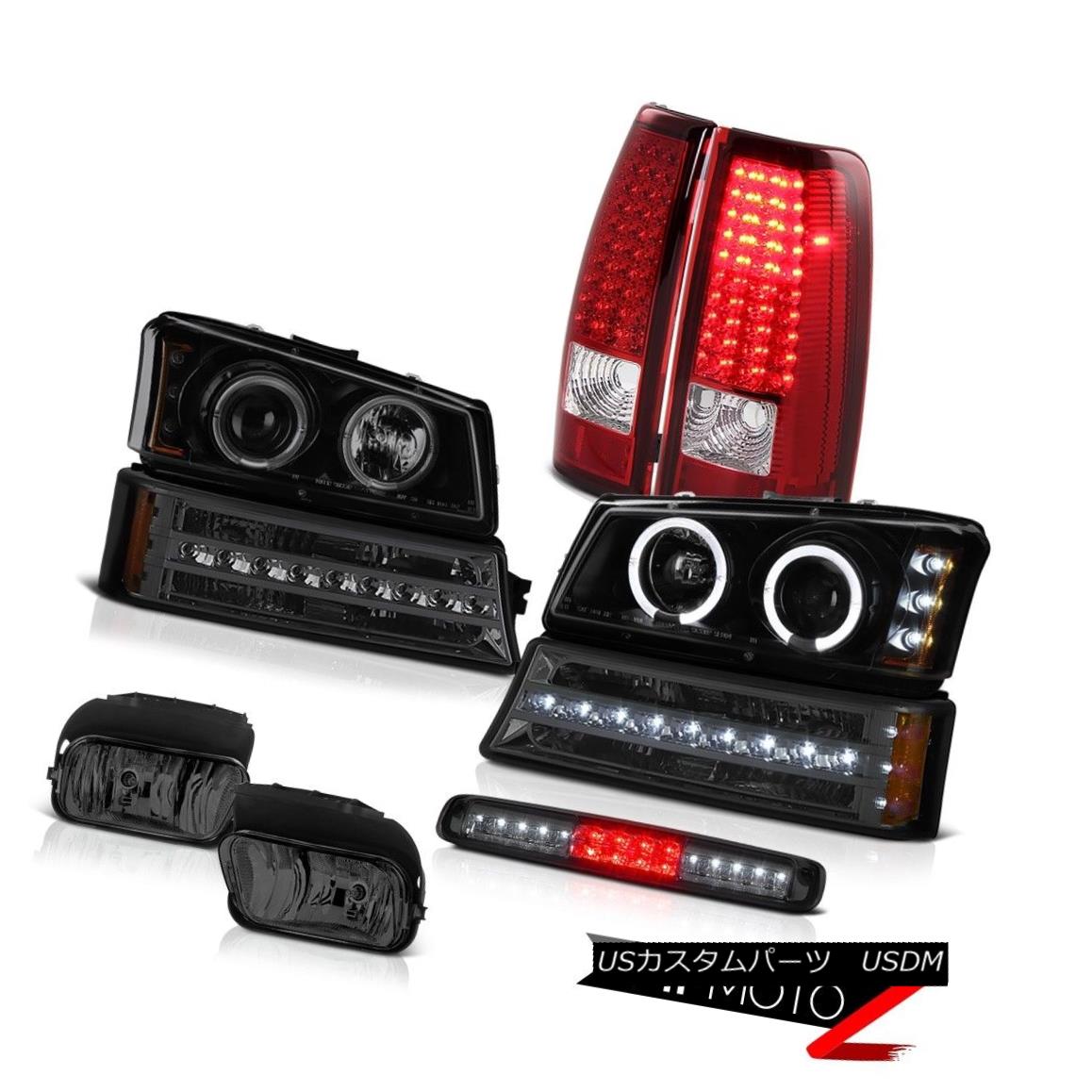 ヘッドライト 03-06 Silverado Dark Smoke Foglights Roof Brake Lamp Signal Headlamps Tail Lamps 03-06 Silverado Dark Smoke Foglights屋根のブレーキランプ信号ヘッドランプテールランプ 【並行輸入品】
