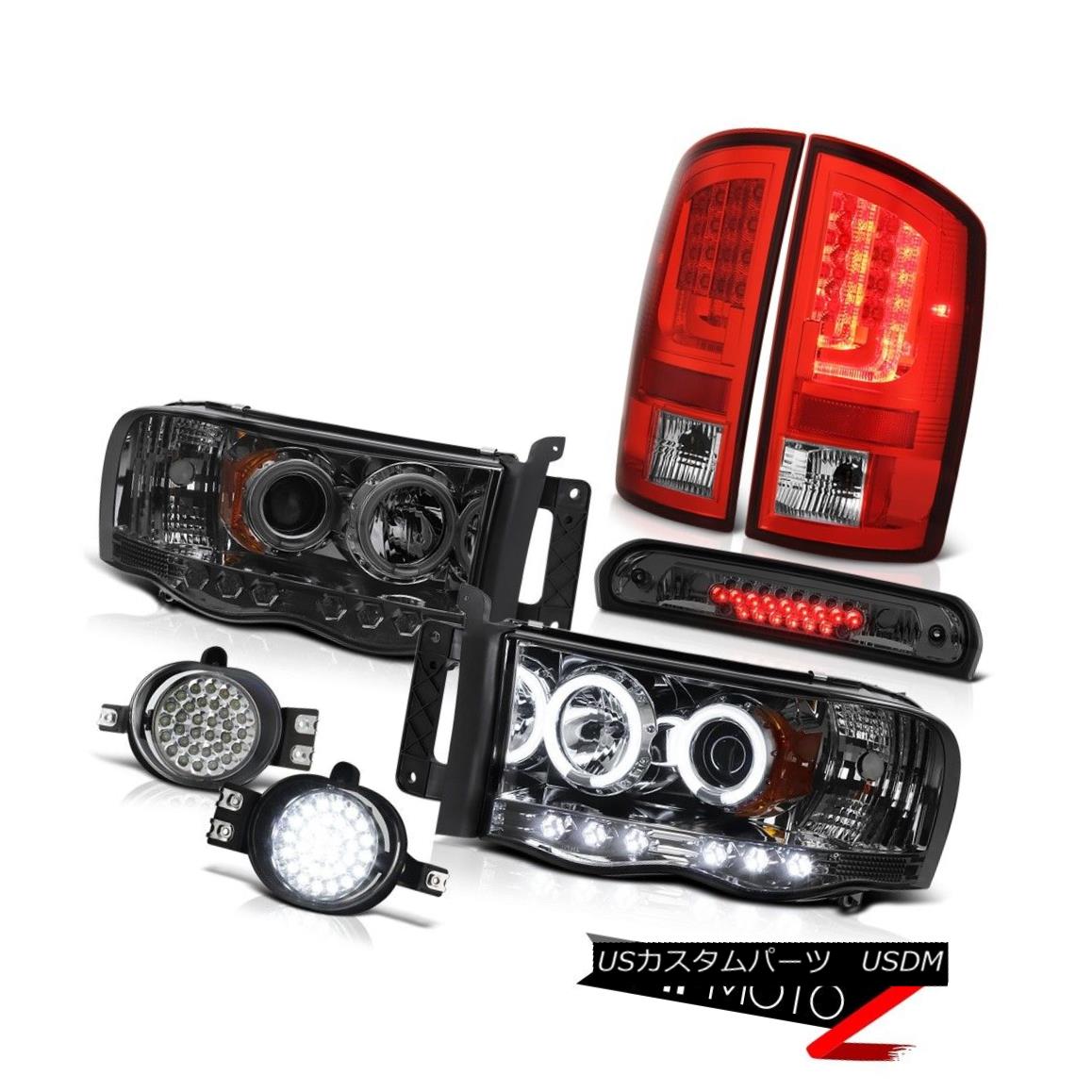 ヘッドライト 02-05 Ram 1500 2500 3500 ST Tail Lamps Headlamps Foglamps Roof Brake Light LED 02-05 Ram 1500 2500 3500 STテールランプヘッドランプフォグランプルーフブレーキライトLED 【並行輸入品】