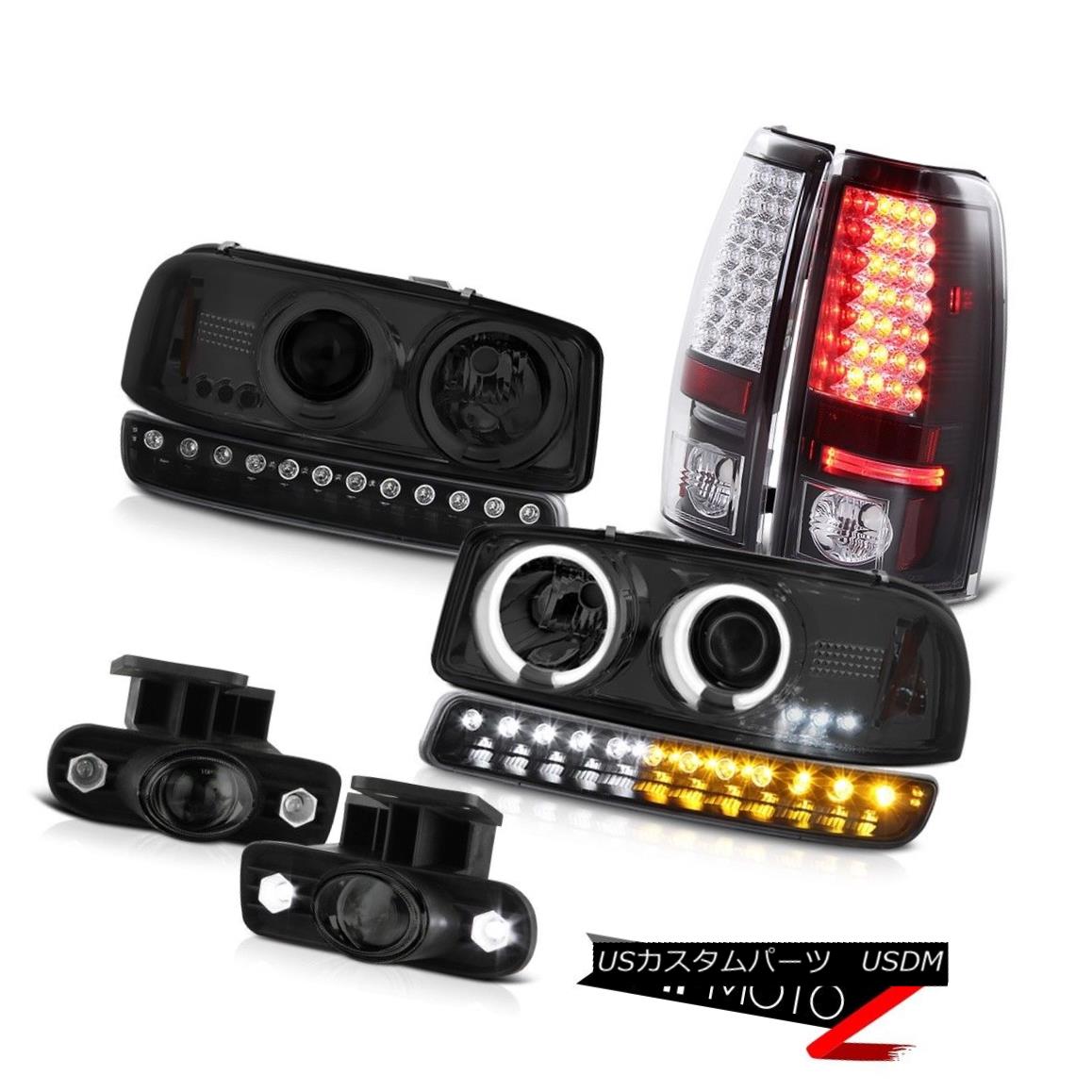 ヘッドライト 1999-2002 Sierra SLT Foglights led tail brake lamps signal light ccfl headlamps 1999-2002 Sierra SLT Foglightsがテールブレーキランプに信号光ccflヘッドライトを導いた 【並行輸入品】｜カスタムパーツ WORLD倉庫
