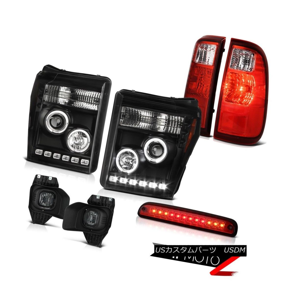 ヘッドライト 2011-2016 Ford F-350 Red Third Brake Lamp Fog Lights Tail Projector Headlights 2011-2016 Ford F-350レッド第3ブレーキランプフォグライトテールプロジェクターヘッドライト 【並行輸入品】