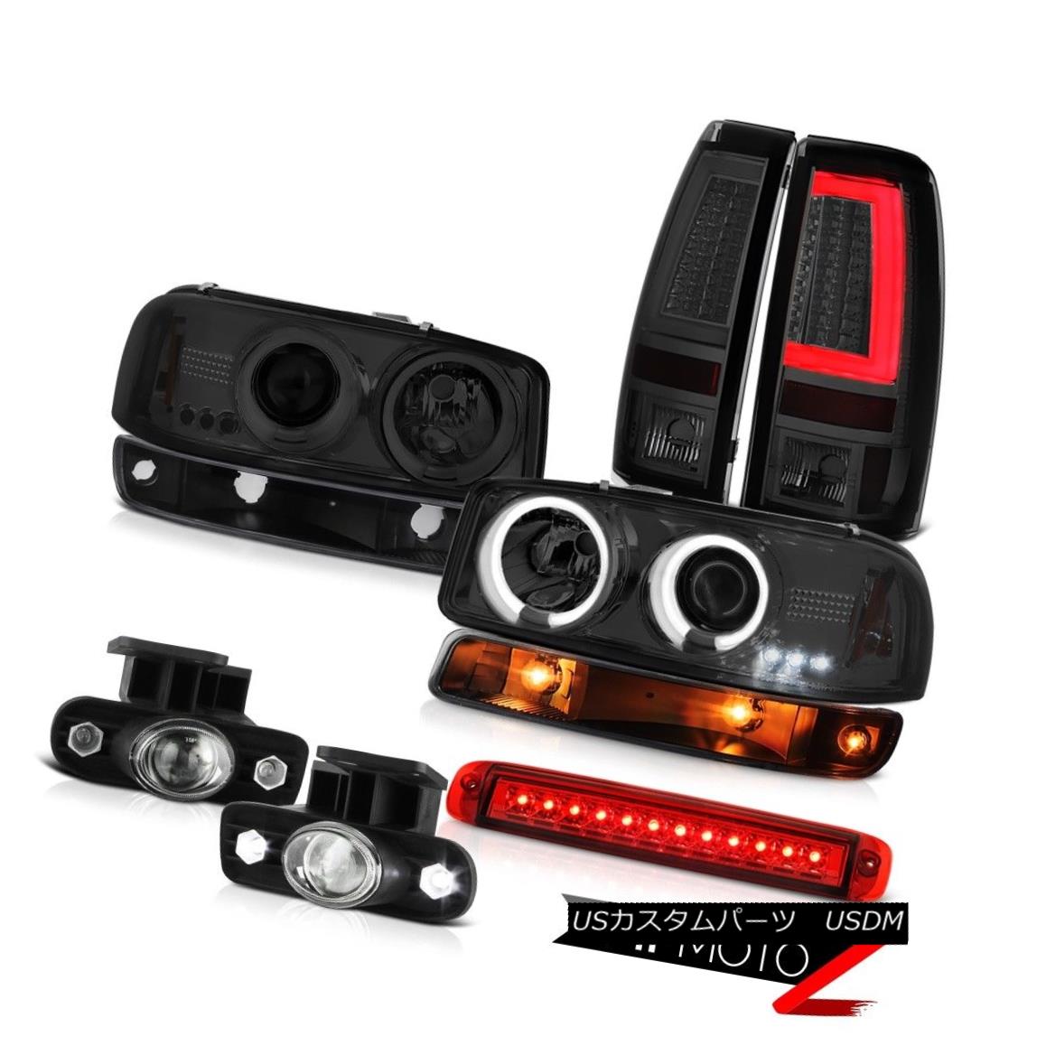 ヘッドライト 1999-2002 Sierra WT Taillamps Roof Cab Light Turn Signal Foglamps CCFL Headlamps 1999-2002 Sierra WT TaillampsルーフキャブライトターンシグナルフォグランプCCFLヘッドランプ 【並行輸入品】