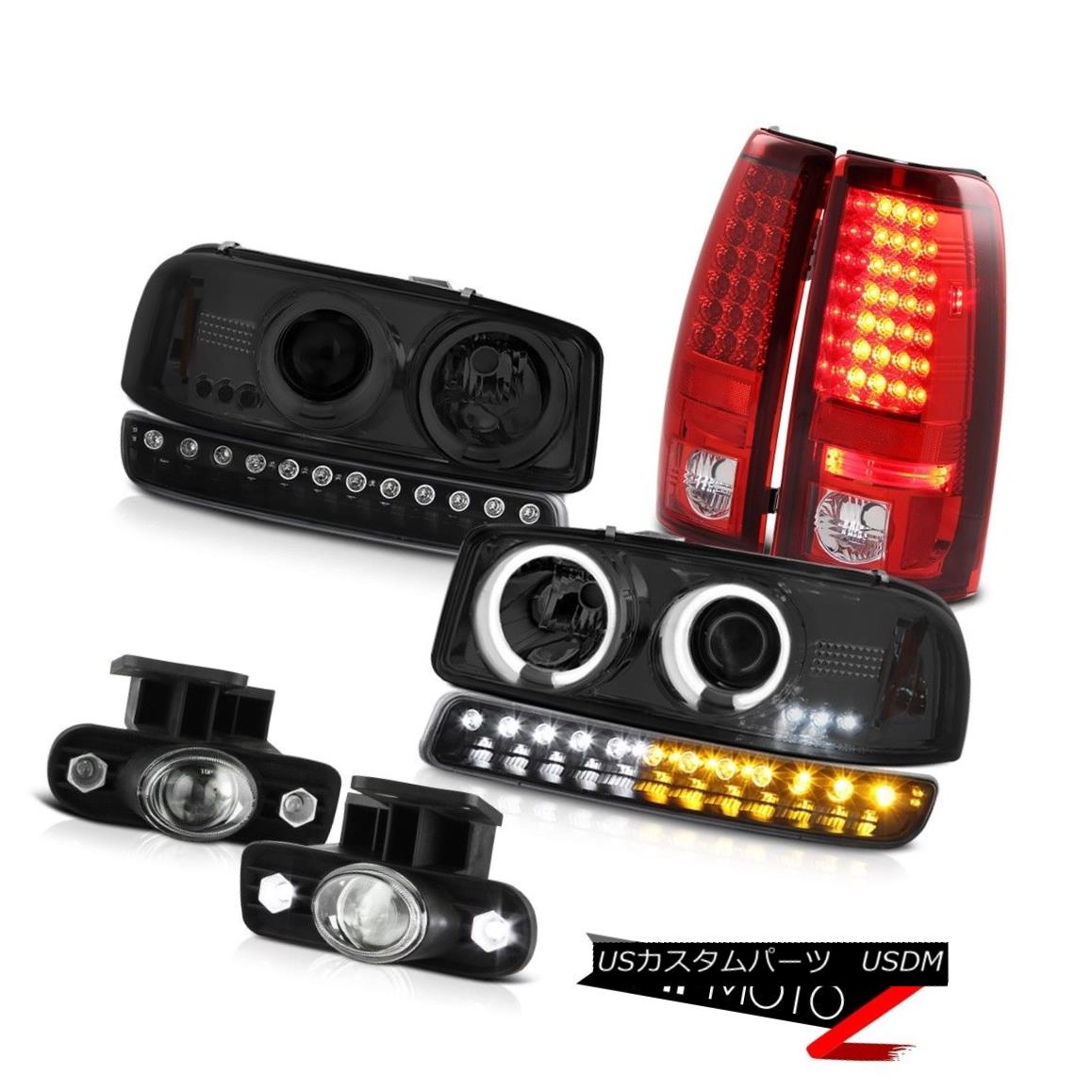 ヘッドライト 99-02 Sierra SLT Fog lights red smd tail black signal lamp ccfl Headlamps LED 99-02シエラSLTフォグライトレッドsmdテールブラック信号ランプccflヘッドランプLED 【並行輸入品】|カスタムパーツ WORLD倉庫