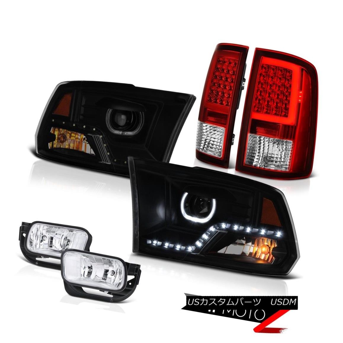ヘッドライト 09 10 11 12 13-18 Dodge RAM 2500 3500 Fiber Optic Tail Light Head Lamps Driving 09 10 11 12 13-18 Dodge RAM 2500 3500光ファイバーテールライトヘッドランプ 【並行輸入品】