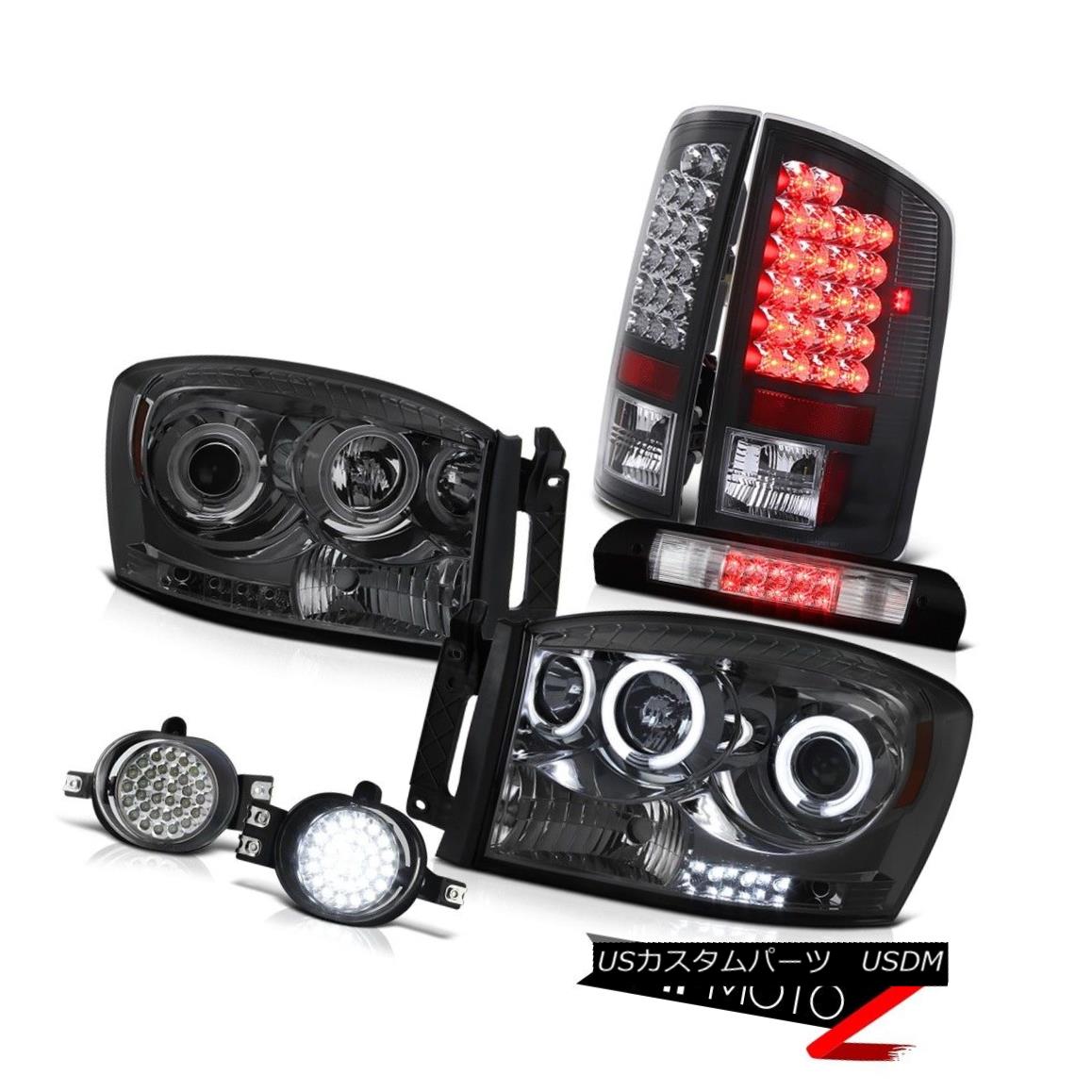 ヘッドライト CCFL Fluorescence Rim Headlights Bright LED Taillights DRL 2006 Dodge Ram SRT-10 CCFL蛍光灯ヘッドライト明るいLED灯台DRL 2006 Dodge Ram SRT-10 【並行輸入品】