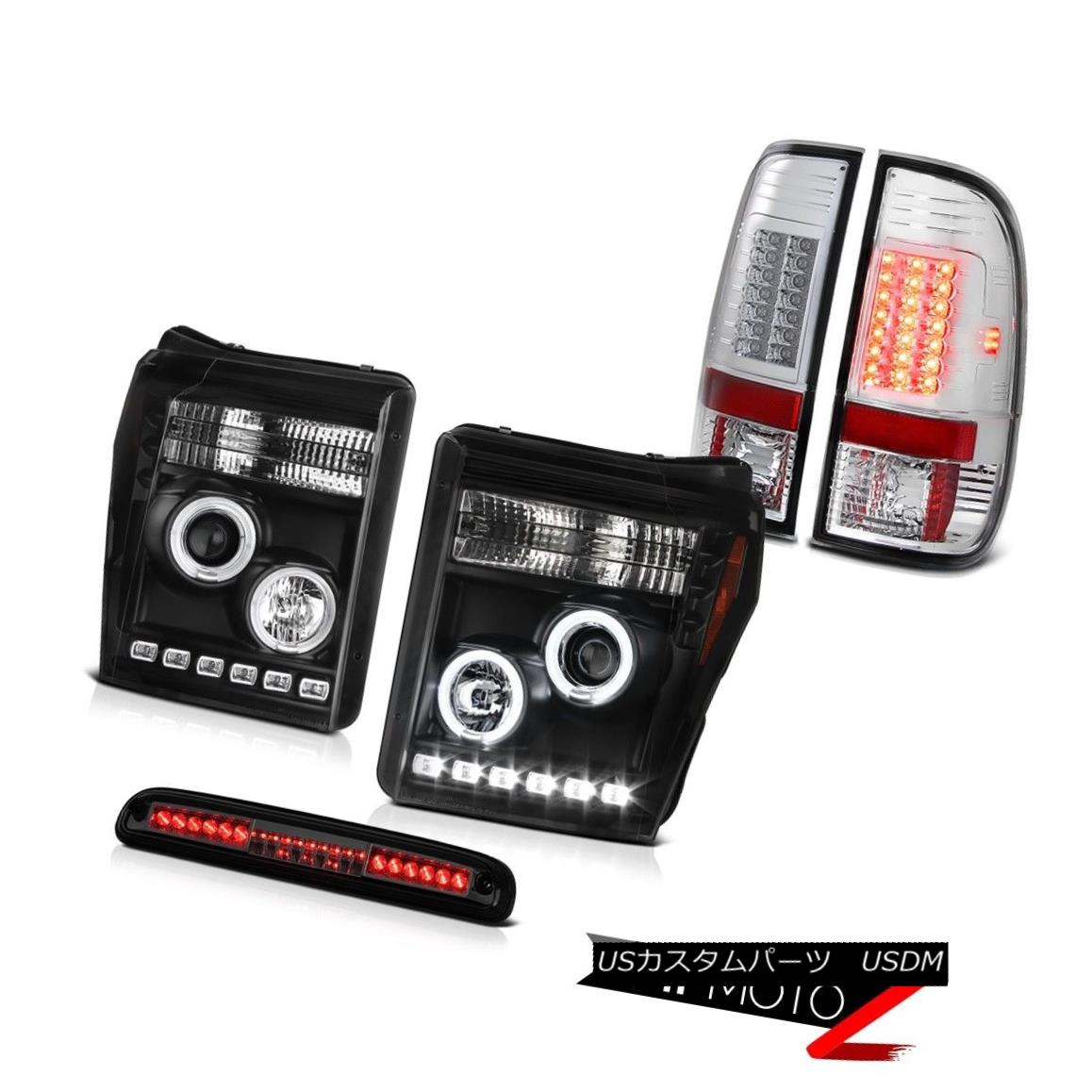 ヘッドライト 11-16 F250 Xl 3RD Brake Light Tail Lights Nighthawk Black Projector Headlights 11-16 F250 Xl 3RDブレーキライトテールライトナイトホークブラックプロジェクターヘッドライト 【並行輸入品】