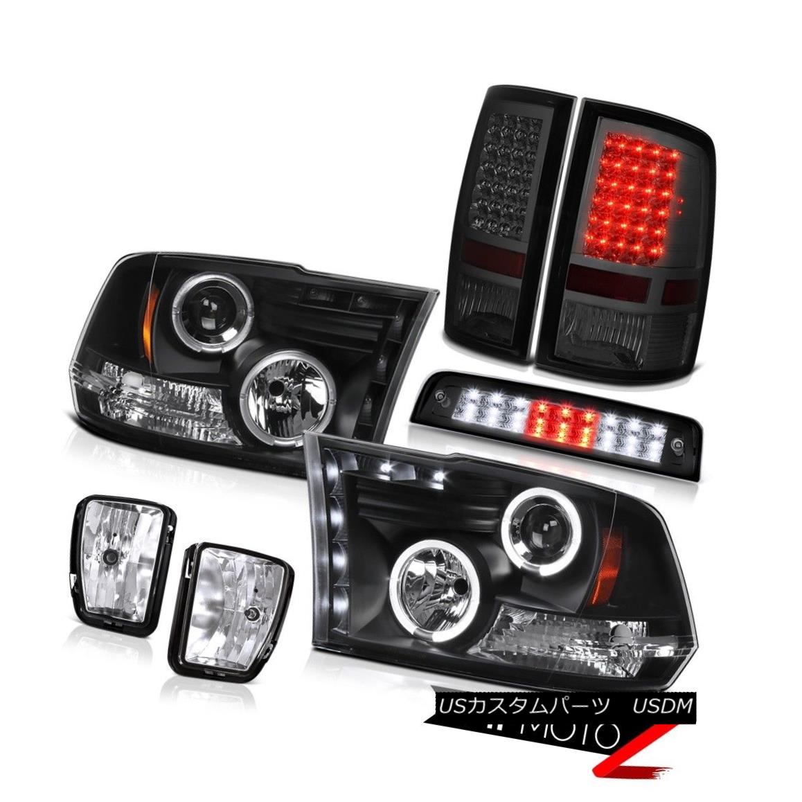 ヘッドライト 2013-2018 Ram 1500 Big Horn 3RD Brake Light Chrome Foglamps Taillights Headlamps 2013年から2018年ラム1500ビッグホーン3RDブレーキライトクロームフォグランプテールライトヘッドランプ 【並行輸入品】