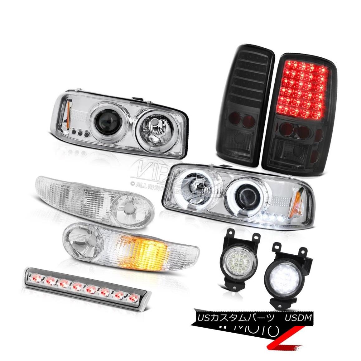 ヘッドライト 01 02 03 04 05 06 Yukon Denali CCFL Halo Headlight Taillamp FogLamp Brake LED 01 02 03 04 05 06ユーコンデナリCCFLハローヘッドライトテールランプフォグランプブレーキLED 【並行輸入品】
