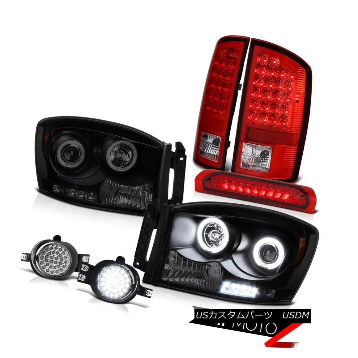 ヘッドライト CCFL Headlight DRL Tail Lamps LED Foglights Stop Lamp Dodge Ram Sport 07 08 CCFLヘッドライトDRLテールランプLEDフォグライトストップランプDodge Ram Sport 07 08 【並行輸入品】