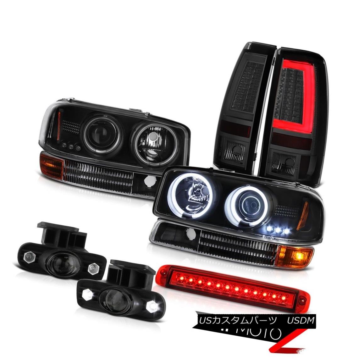 ヘッドライト 99-02 GMC Sierra Taillamps Roof Brake Light Bumper Lamp Foglamps CCFL Headlamps 99-02 GMC Sierra TaillampsルーフブレーキライトバンパーランプフォグランプCCFLヘッドランプ 【並行輸入品】|カスタムパーツ WORLD倉庫