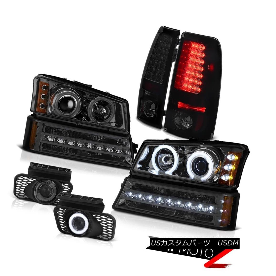 ヘッドライト 03-06 Silverado 2500HD Phantom smoke foglights taillamps turn signal headlamps 03-06シルバラード2500HDファントム・スモッグ・フォグライト・テールランプターン・シグナル・ヘッドランプ 【並行輸入品】