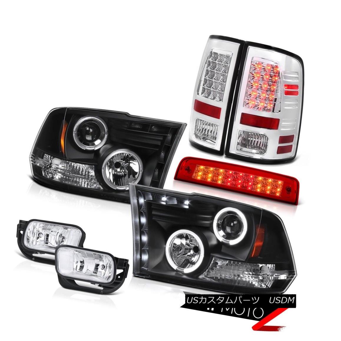 ヘッドライト 09-13 Ram 1500 6.4L Roof Cab Lamp Fog Lamps Tail Lights Raven Black Headlamps 09-13ラム1500 6.4Lルーフキャブランプフォグランプテールライトレイブンブラックヘッドランプ 【並行輸入品】｜カスタムパーツ WORLD倉庫