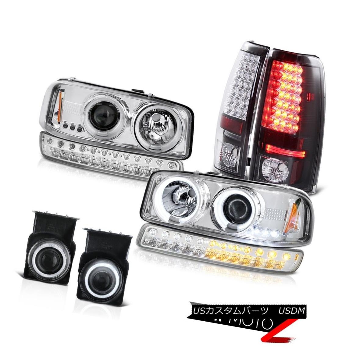 ヘッドライト 03-06 Sierra SLT Fog Lamps Rear SMD Brake Bumper Lamp CCFL Projector Headlamps 03-06 Sierra SLTフォグランプリアSMDブレーキバンパーランプCCFLプロジェクターヘッドランプ 【並行輸入品】|カスタムパーツ WORLD倉庫