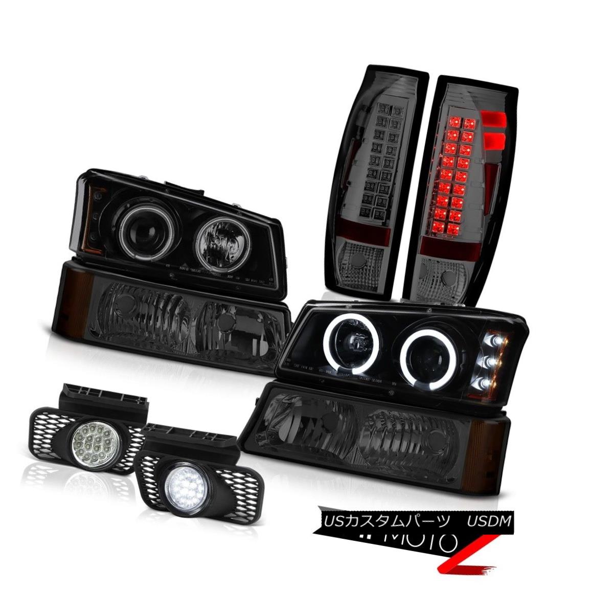 ヘッドライト 03-06 Avalanche 1500 Fog Lights Smokey Tail Brake Lamps Bumper Light Headlamps 03-06雪崩1500霧のライトスモーキーテールブレーキランプバンパーライトヘッドランプ 【並行輸入品】