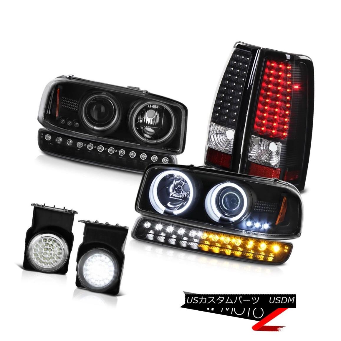 ヘッドライト 03-06 Sierra C3 Clear chrome foglights taillights parking light ccfl headlights 03-06シエラC3クリアクロームフォグライトテールライトパーキングライトccflヘッドライト 【並行輸入品】