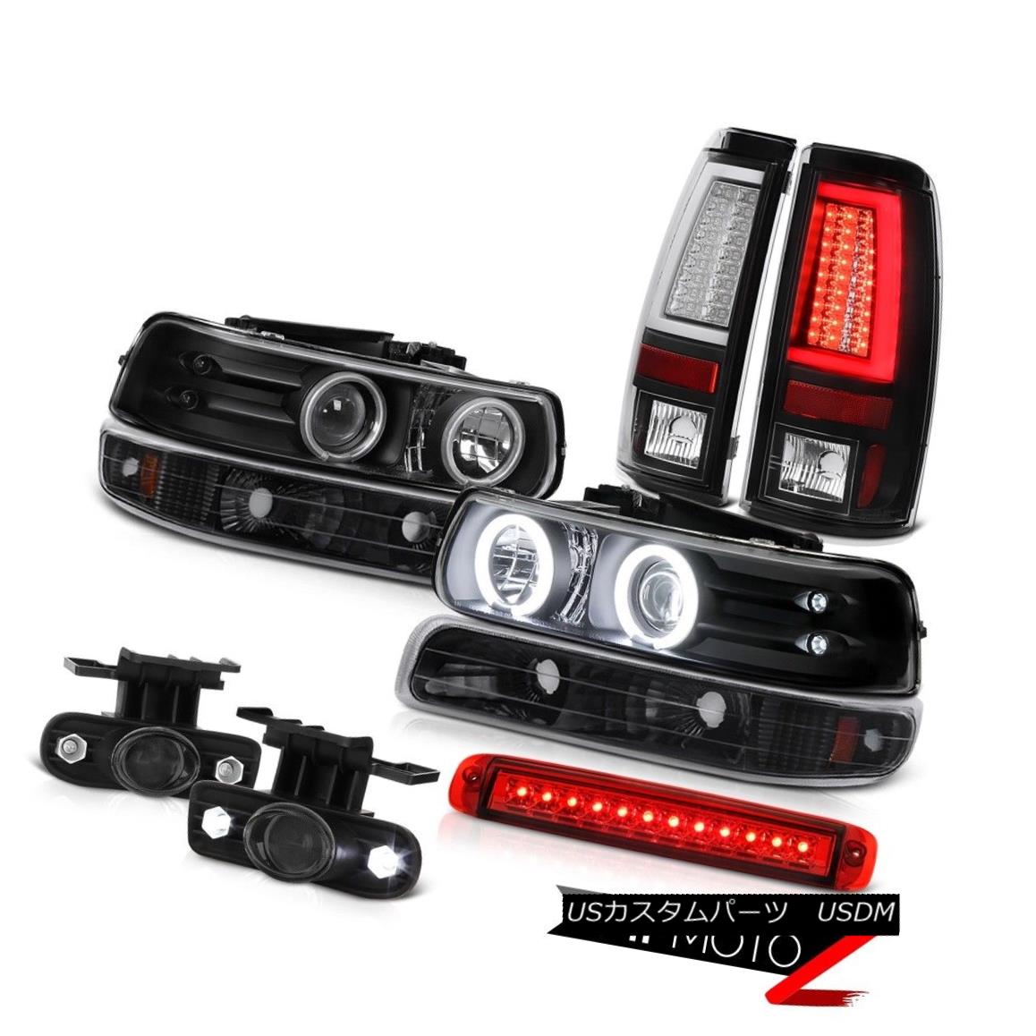 ヘッドライト 99-02 Silverado 2500 Tail Lights Roof Cab Lamp Fog Bumper Headlights CCFL Rim 99-02 Silverado 2500テールライトルーフキャブランプフォグバンパーヘッドライトCCFLリム 【並行輸入品】｜カスタムパーツ WORLD倉庫 83,369円