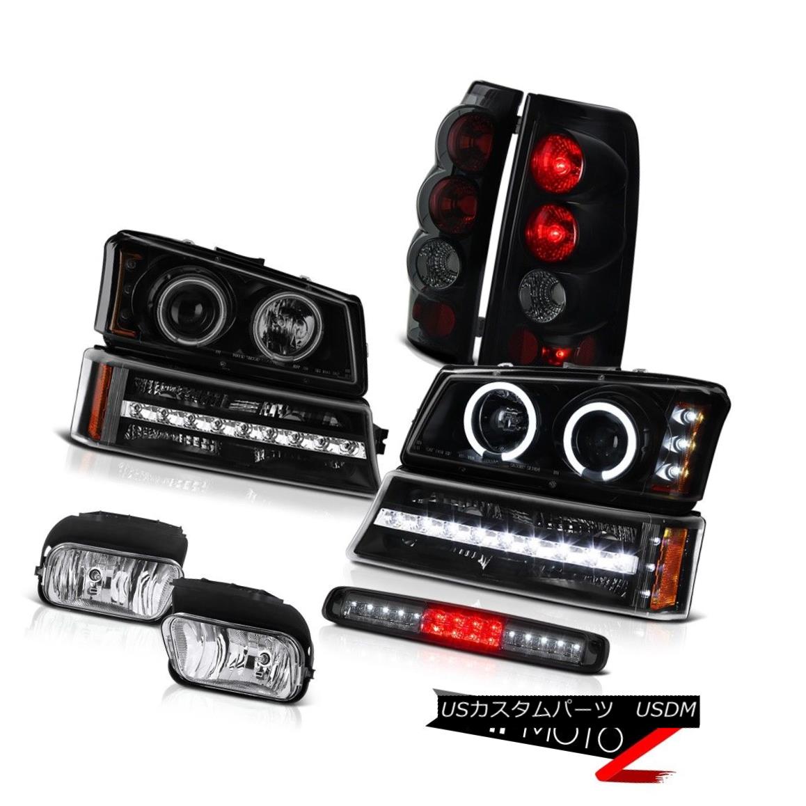 ヘッドライト 03-06 Silverado Fog Lights Smokey 3RD Brake Light Bumper Headlights Rear Lights 03-06 Silveradoフォグライトスモーキー3RDブレーキライトバンパーヘッドライトリアライト 【並行輸入品】