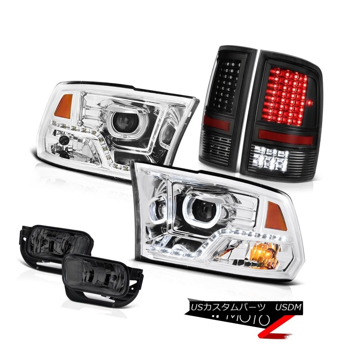 ヘッドライト 09-14 15-18 Dodge RAM 2500 Head Lamp Tail Lamps Titanium Smoke Fog Assembly SET 09-14 15-18ダッジRAM 2500ヘッドランプテールランプチタンスモークフォグアセンブリSET 【並行輸入品】|カスタムパーツ WORLD倉庫