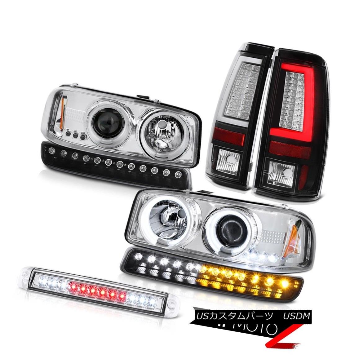 ヘッドライト 99-06 Sierra 5.3L Tail Lamps 3RD Brake Light Bumper CCFL Headlights LED Halo Rim 99-06シエラ5.3Lテールランプ3RDブレーキライトバンパーCCFLヘッドライトLEDハローリム 【並行輸入品】｜カスタムパーツ WORLD倉庫 83,369円