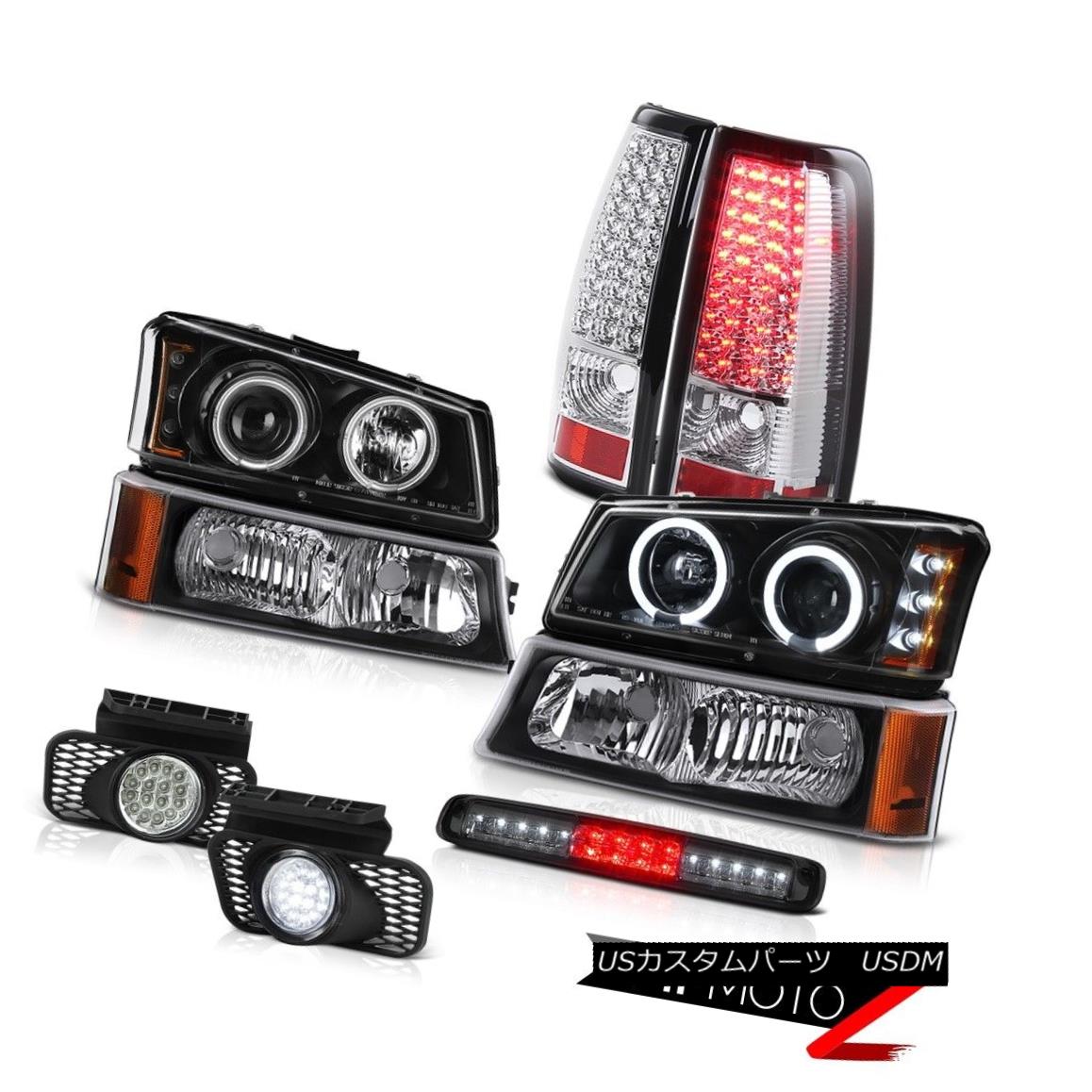 ヘッドライト 03-06 Silverado Signal Lamp 3RD Brake Fog Lights Projector Headlamps Taillights 03-06シルバラード信号ランプ3RDブレーキフォグライトプロジェクターヘッドランプテールランプ 【並行輸入品】